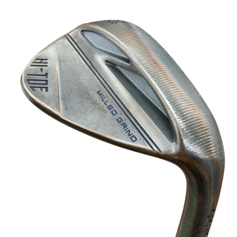 【中古】 テーラーメイド Taylor Made MILLED GRIND HI-TOE(2022) 58°/10° ウェッジ WG Dynamic Gold (フレックスS) メンズ 男性用 右利き 右用 Cランク ゴルフクラブ