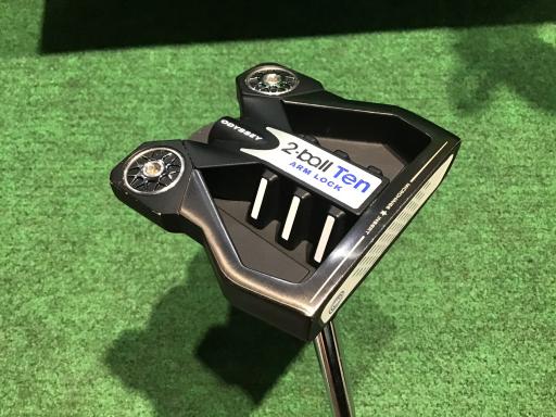 【中古】 オデッセイ 2-BALL TEN TOUR LINED ARM LOCK 39インチ パター PT スチール (フレックスその他) メンズ 男性用 右利き 右用 Cランク ゴルフクラブ｜ゴルフパートナー 中古クラブ店