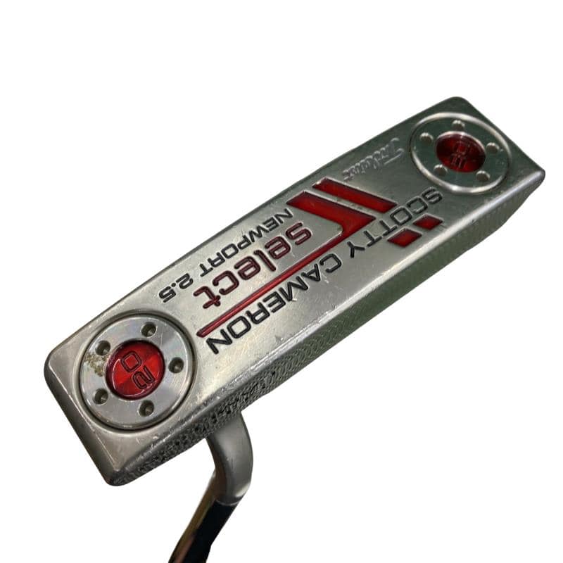 【中古】 タイトリスト SCOTTY CAMERON select NEWPORT 2.5(2014) 33インチ パター PT スチール (フレックスその他) メンズ 男性用 右利き 右用 Cランク ゴルフクラブ｜ゴルフパートナー 中古クラブ店