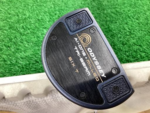 【中古】 オデッセイ Ai-ONE・MILLED TRI-BEAM SIX T 34インチ パター PT STROKE LAB 90 スチール (フレックスその他) メンズ 男性用 右利き 右用 Cランク ゴルフクラブ