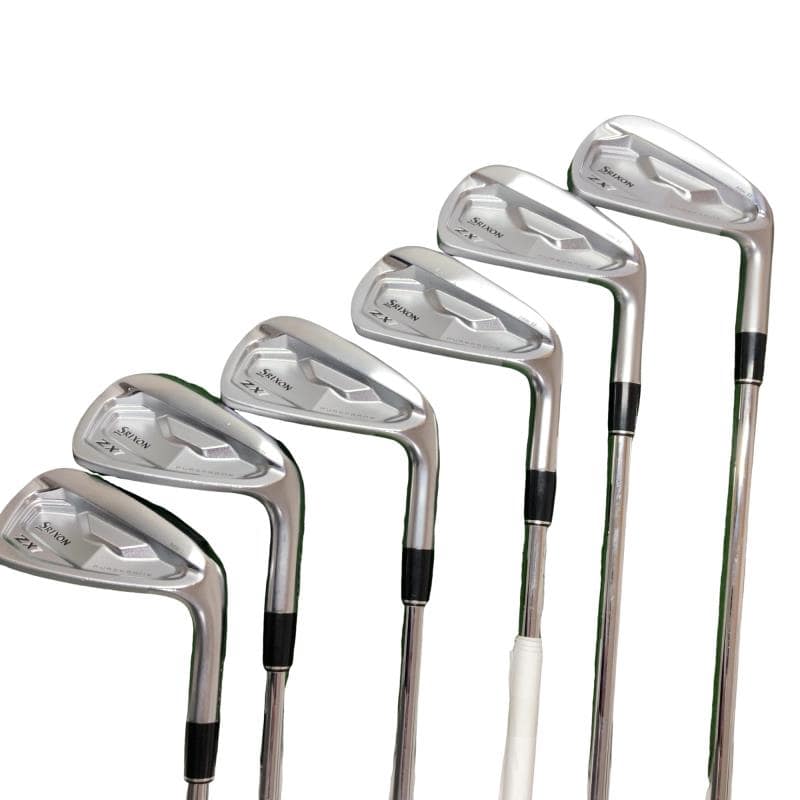 【中古】 ダンロップ SRIXON ZX7 Mk II 6S アイアンセット IR Dynamic Gold D.S.T (フレックスS) メンズ 男性用 右利き 右用 Cランク ゴルフクラブ