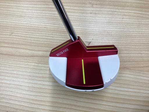 【中古】 キャスコ Red 9/9 DF-017 34インチ パター PT KBS CT TOUR PUTTER (フレックスその他) メンズ 男性用 右利き 右用 Cランク ゴルフクラブ