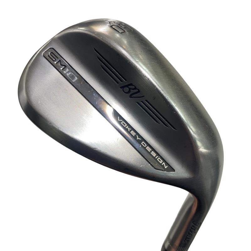 【中古】 タイトリスト VOKEY SPIN MILLED SM10 ツアークロム 60°/14°K ウェッジ WG Dynamic Gold (フレックスS) メンズ 男性用 右利き 右用 Cランク ゴルフクラブ