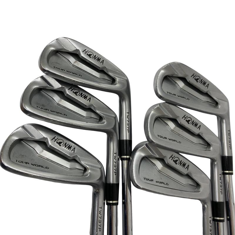 【中古】 本間ゴルフ TOUR WORLD TW737P  6S アイアン仕かける IR 完全無欠特注立て坑 (フレックスX) メンズ 成人男性用 右利き 右用 D序列付ける ゴルフ野球クラブ クラブ-アイアン