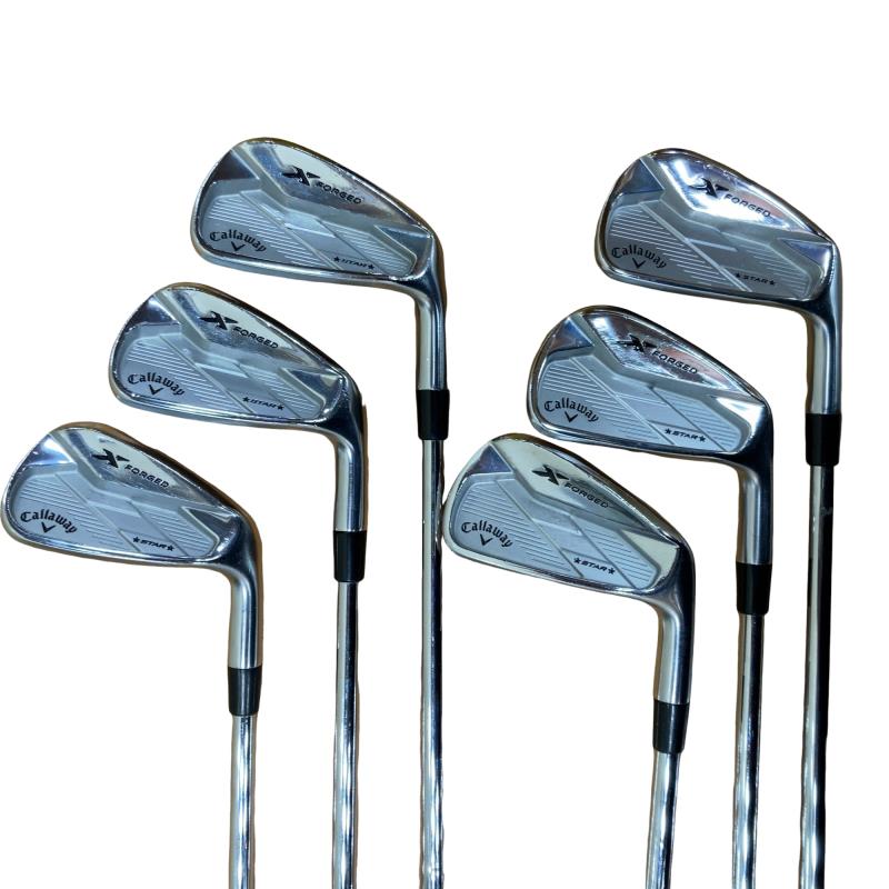 【中古】 キャロウェイ X FORGED STAR 6S アイアン仕掛ける IR NS PRO 950GH neo (フレックスS) メンズ 成人男性用 右利き 右用 C価値づける ゴルフ野球クラブ