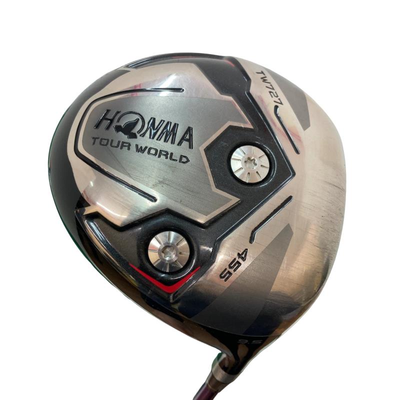 【中古】 本間ゴルフ TOUR WORLD TW727 455 9.5° ドライバー DR VIZARD YZ65 (フレックスS) メンズ 男性用 右利き 右用 Cランク ゴルフクラブ