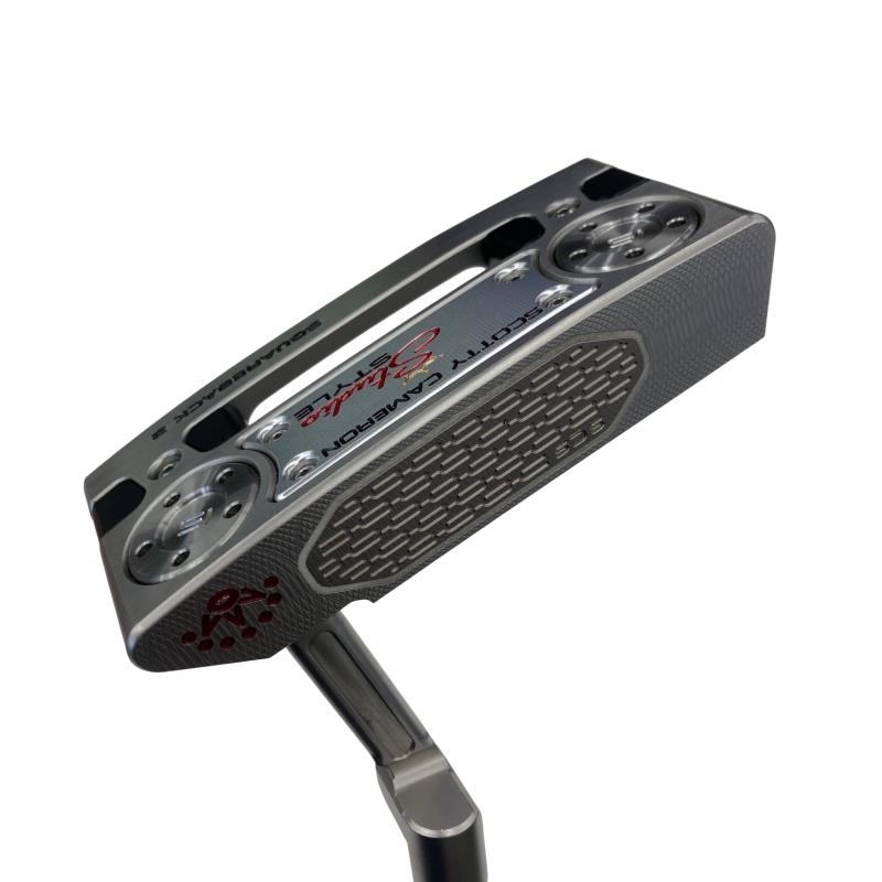 【中古】 タイトリスト SCOTTY CAMERON STUDIO STYLE SQUAREBACK 2(2025) 34インチ パター PT スチール (フレックスその他) メンズ 男性用 右利き 右用 Cランク ゴルフクラブ