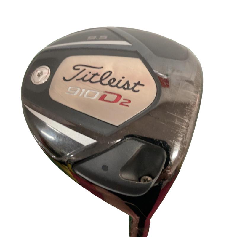 【中古】 タイトリスト 910 D2 9.5° ドライバー DR Tour AD DJ-6 (フレックスS) メンズ 男性用 右利き 右用 Cランク ゴルフクラブ