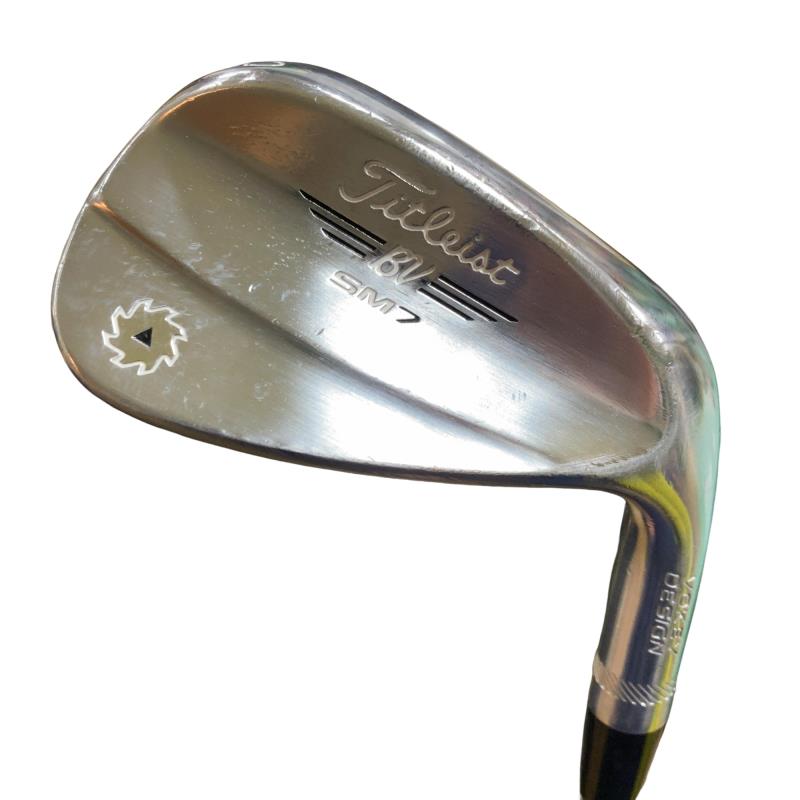【中古】 タイトリスト VOKEY SPIN MILLED SM7 ツアークロム 50°/12°F ウェッジ WG 純正特注シャフト (フレックスX) メンズ 男性用 右利き 右用 Cランク ゴルフクラブ