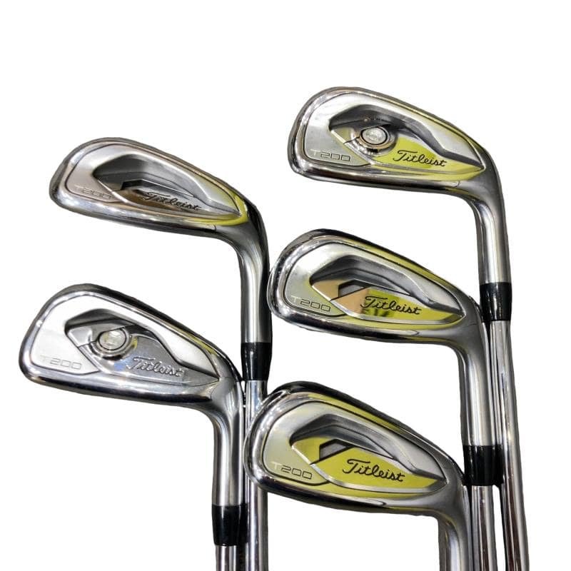 【中古】 タイトリスト Titleist T200 5S アイアンセット IR NS PRO 950GH neo (フレックスS) メンズ 男性用 右利き 右用 Cランク ゴルフクラブ