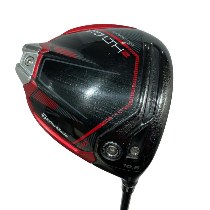 【中古】 テーラーメイド STEALTH2 HD 10.5° ドライバー DR TENSEI RED TM50(STEALTH DR) (フレックスS) メンズ 男性用 右利き 右用 Cランク ゴルフクラブ