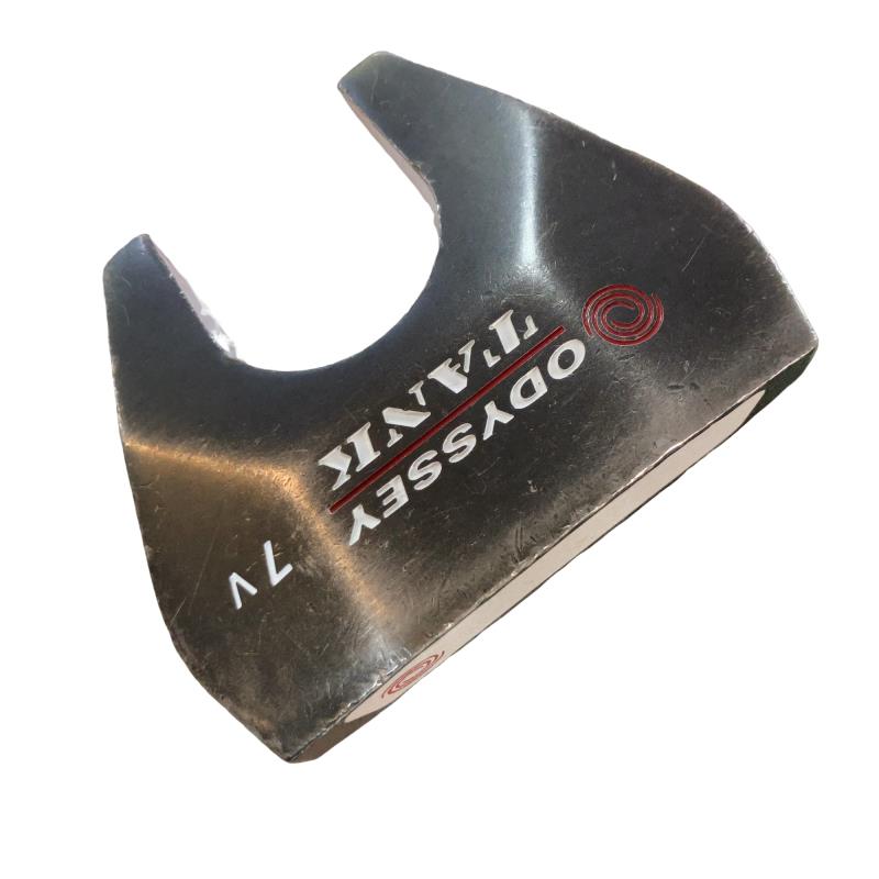 【中古】 オデッセイ TANK #7V 34インチ パター PT スチール (フレックスその他) メンズ 男性用 右利き 右用 Cランク ゴルフクラブ