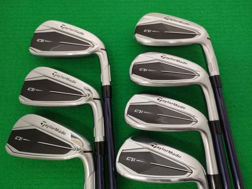 【中古】 テーラーメイド Qi 7S アイアンセット IR Diamana BLUE TM60(Qi IR) (フレックスR) メンズ 男性用 右利き 右用 Cランク ゴルフクラブ