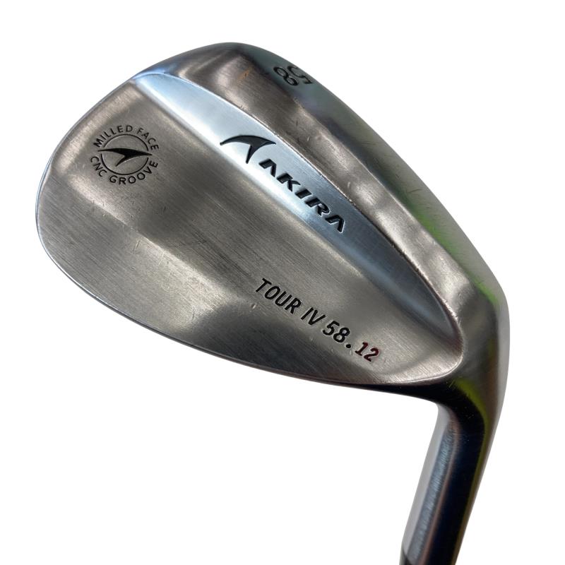 【中古】 アキラプロダクツ AKIRA TOUR IV 58°/12° ウェッジ WG 完全無欠特注立て坑 (フレックス余分の物) メンズ 成人男性用 右利き 右用 C序列付ける ゴルフ野球クラブ