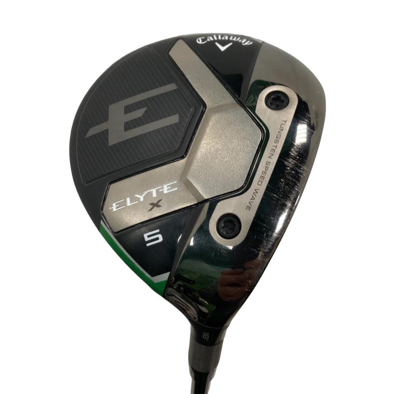 【中古】 キャロウェイ ELYTE X 5W フェアウェイウッド FW VENTUS GREEN 50 for CW(ELYTE FW) (フレックスSR) メンズ 男性用 右利き 右用 Cランク ゴルフクラブ｜ゴルフパートナー 中古クラブ店
