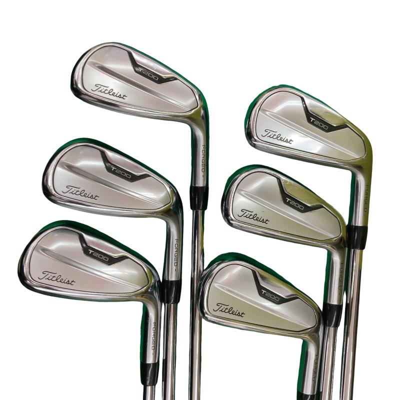 【中古】 タイトリスト Titleist T200(2021) 6S アイアン仕掛ける IR NS PRO 105T (フレックスS) メンズ 成人男性用 右利き 右用 C価値づける ゴルフ野球クラブ
