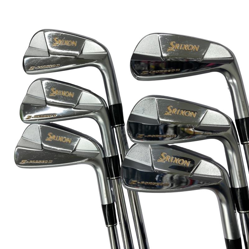 【中古】 ダンロップ SRIXON Z-FORGED II 6S アイアン仕掛ける IR 完全無欠特注立て坑 (フレックスX) メンズ 成人男性用 右利き 右用 C価値づける ゴルフ野球クラブ