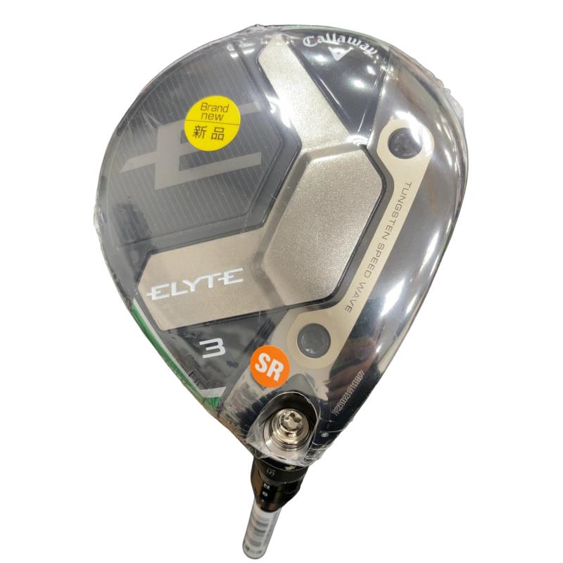 【中古】 キャロウェイ ELYTE  3W フェアウェイウッド FW VENTUS GREEN 50 for CW(ELYTE FW) (フレックスSR) メンズ 男性用 右利き 右用 Nランク ゴルフクラブ