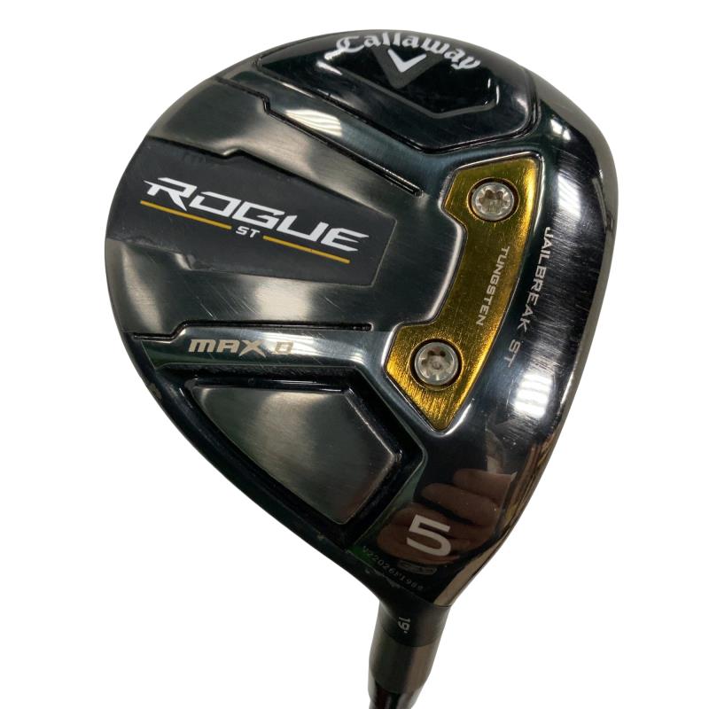 【中古】 キャロウェイ ROGUE ST MAX D 5W フェアウェイウッド FW VENTUS 5 for CW(ROGUE ST FW) (フレックスSR) メンズ 男性用 右利き 右用 Cランク ゴルフクラブ