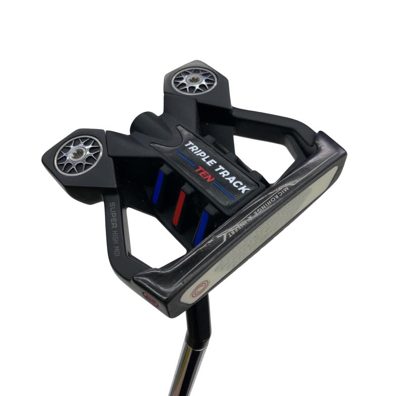 【中古】 オデッセイ TRIPLE TRACK TEN 34in パター PT STROKE LAB BLACK (フレックス余分の物) メンズ 成人男性用 右利き 右用 C序列付ける ゴルフ野球クラブ