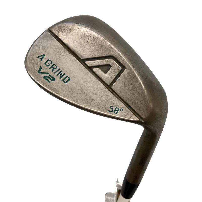 【中古】 A DESIGN GOLF A GRIND V2 58° ウェッジ WG リシャフト (フレックスその他) メンズ 男性用 右利き 右用 Cランク ゴルフクラブ|ゴルフパートナー 中古クラブ店
