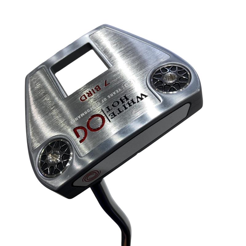 【中古】 オデッセイ WHITE HOT OG #7 BIRD 34インチ パター PT スチール (フレックスその他) メンズ 男性用 右利き 右用 Bランク ゴルフクラブ