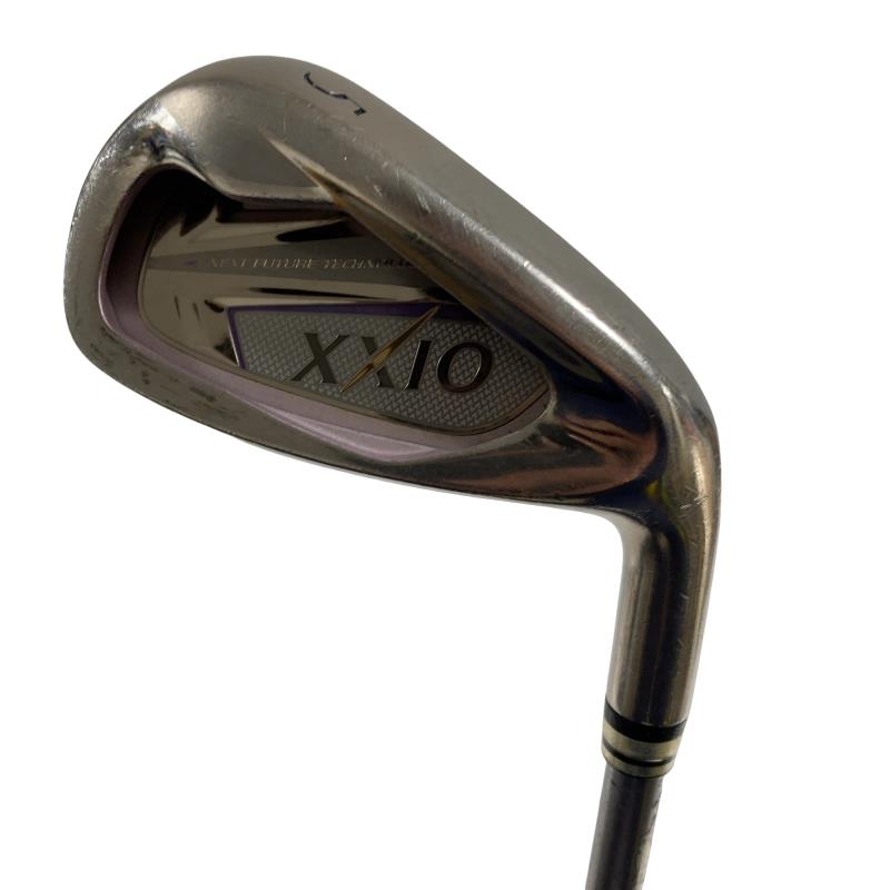 【中古】 ダンロップ XXIO(2012) #5 (ピンク) レディース 単品アイアン LI XXIO MP700L(アイアン) (フレックスL) レディース 女性用 右利き 右用 Cランク ゴルフクラブ
