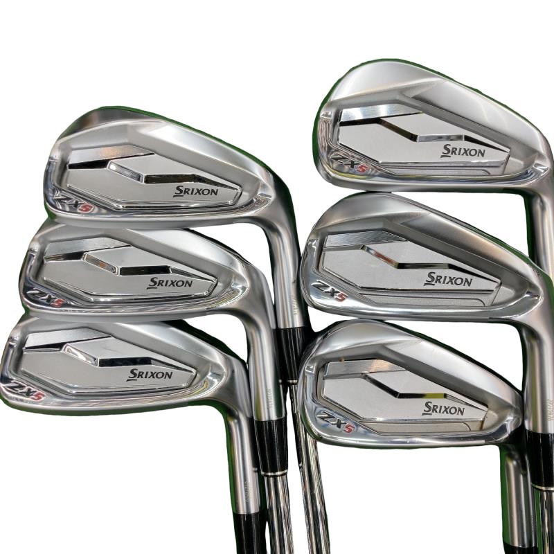 【中古】 ダンロップ SRIXON ZX5 6S アイアンセット IR NS PRO MODUS3 TOUR105 D.S.T (フレックスS) メンズ 男性用 右利き 右用 Cランク ゴルフクラブ