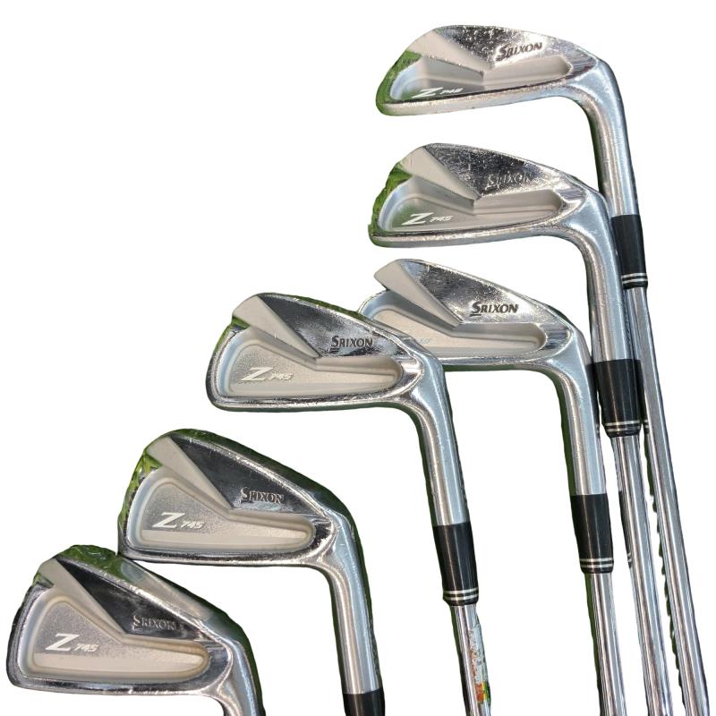 【中古】 ダンロップ SRIXON Z745  6S アイアン書き割り IR Dynamic Gold D.S.T (フレックスS) メンズ 成人男性用 右利き 右用 C位置づける ゴルフ野球クラブ