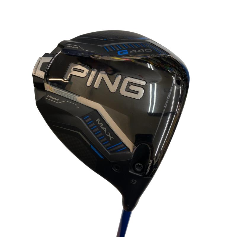 【中古】 ピン G440 MAX  9° １番ウッド DR ALTA J CB BLUE(DR) (フレックスS) メンズ 成人男性用 右利き 右用 C序列付ける ゴルフ野球クラブ