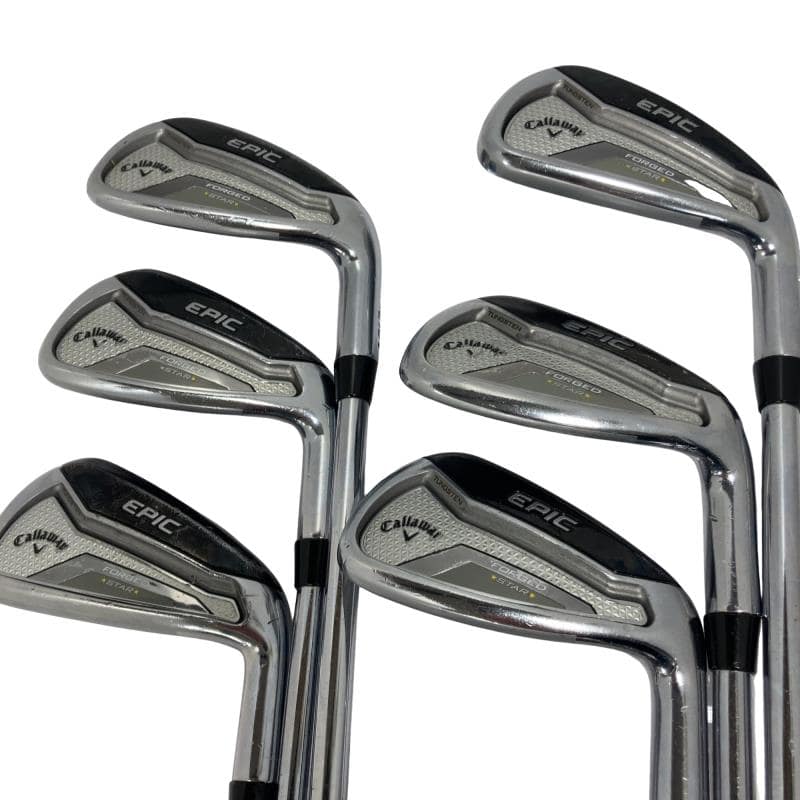 【中古】 キャロウェイ EPIC FORGED STAR 7S アイアンセット IR リシャフト (フレックスその他) メンズ 男性用 右利き 右用 Dランク ゴルフクラブ