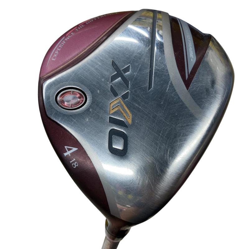 【中古】 ダンロップ XXIO(2022) 4W(ボルドーワイン) レディース フェアウェイウッド FW XXIO MP1200L(FW) ボルドーワイン (フレックスA) レディース 亭主もち用 右利き 右用 C位置づける ゴルフ野球クラブ