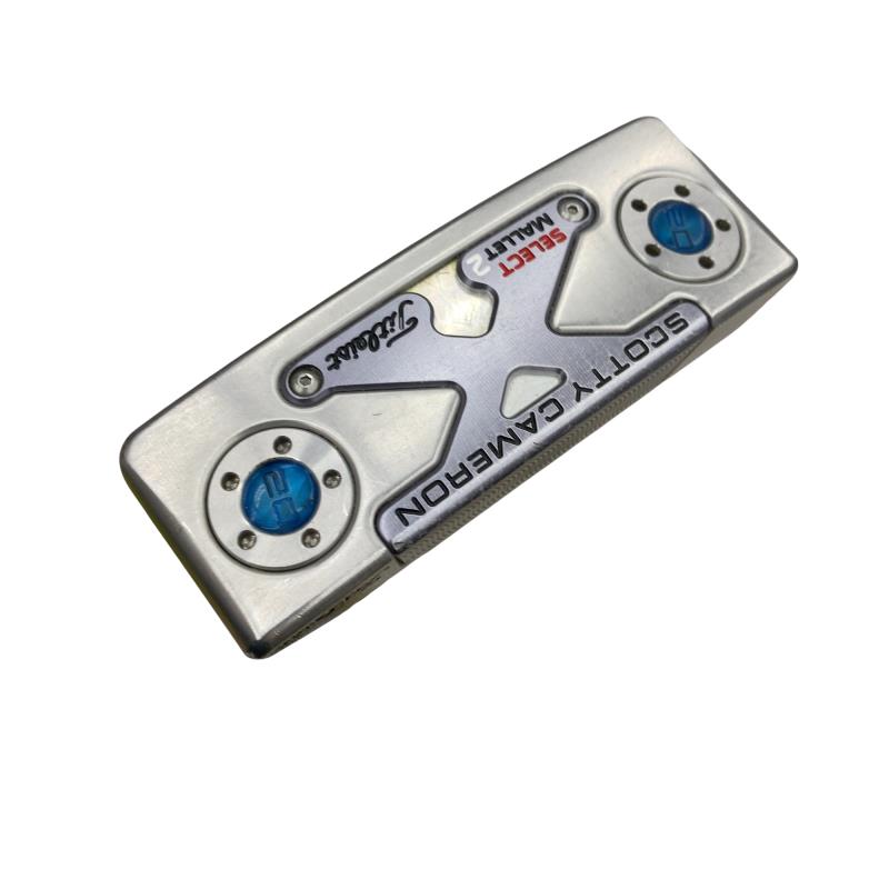 【中古】 タイトリスト SCOTTY CAMERON select NEWPORT M2 MALLET(2016) 33in パター PT スチール写真 (フレックス余分の物) メンズ 成人男性用 右利き 右用 C序列付ける ゴルフ野球クラブ