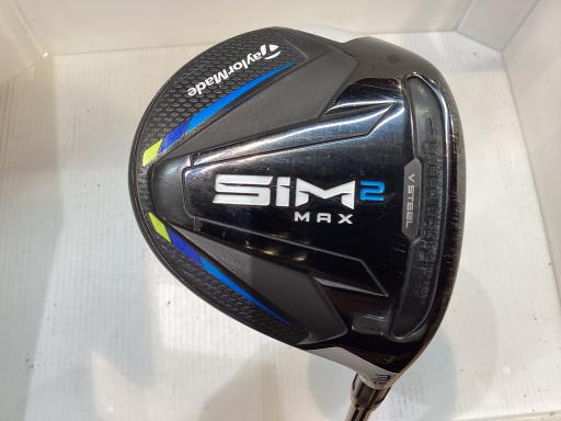 【中古】 テーラーメイド SIM2 MAX 3W フェアウェイウッド FW TENSEI BLUE TM50(SIM2 FW) (フレックスS) メンズ 男性用 右利き 右用 Cランク ゴルフクラブ