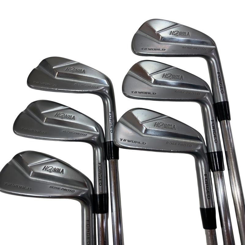 【中古】 本間ゴルフ TOUR WORLD TW-MB ROSE PROTO 6S アイアン仕掛ける IR リシャフト (フレックス余分の物) メンズ 成人男性用 右利き 右用 D序列付ける ゴルフ野球クラブ