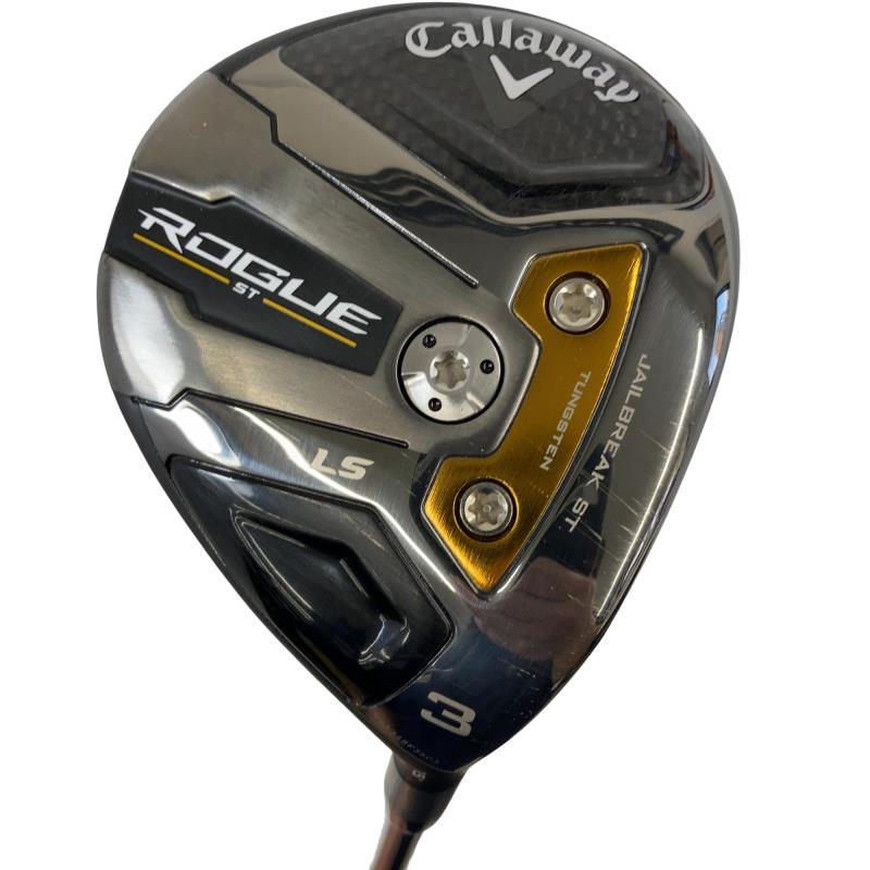 【中古】 キャロウェイ ROGUE ST LS 3W フェアウェイウッド FW TENSEI 55 for CW(ROGUE ST FW) (フレックスS) メンズ 男性用 右利き 右用 Cランク ゴルフクラブ