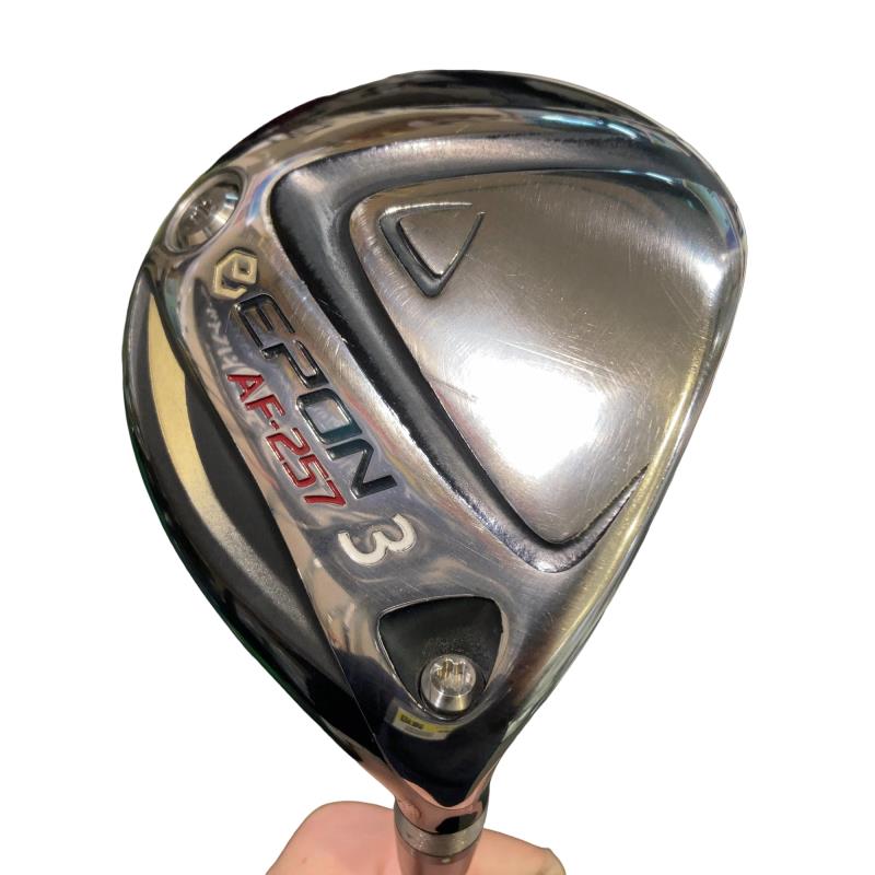 【中古】 エポンゴルフ株式会社 EPON AF-257 3W フェアウェイウッド FW 純然たる特注矢がら (フレックスR) メンズ 成人男性用 右利き 右用 C位置づける ゴルフ野球クラブ