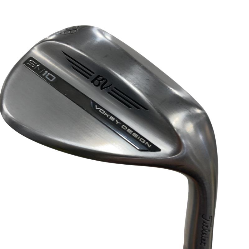 【中古】 タイトリスト VOKEY SPIN MILLED SM10 ツアークロム 58°/04°T ウェッジ WG Dynamic Gold (フレックスS) メンズ 男性用 右利き 右用 Cランク ゴルフクラブ|ゴルフパートナー 中古クラブ店