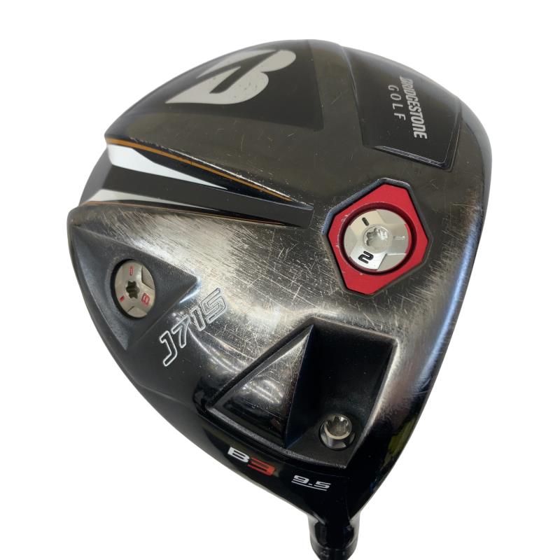【中古】 ブリヂストン BRIDGESTONE J715 B3 9.5° ドライバー DR Diamana R60 (フレックスS) メンズ 男性用 右利き 右用 Dランク ゴルフクラブ