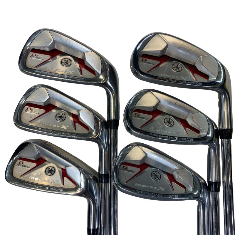 【中古】 ヤマハ inpres X D STEEL(2010) 6S アイアンセット IR NS PRO 950GH (フレックスS) メンズ 男性用 右利き 右用 Cランク ゴルフクラブ|ゴルフパートナー 中古クラブ店