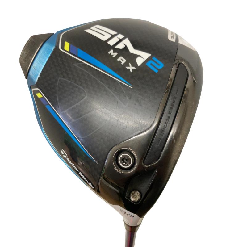 【中古】 テーラーメイド SIM2 MAX 9° ドライバー DR 純正特注シャフト (フレックスS) メンズ 男性用 右利き 右用 Cランク ゴルフクラブ|ゴルフパートナー 中古クラブ店