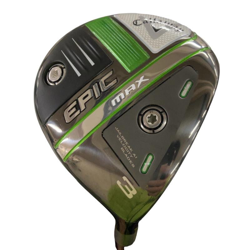 【中古】 キャロウェイ EPIC MAX  3W フェアウェイウッド FW Diamana 40 for CW(2021 EPIC FW) (フレックスR) メンズ 成人男性用 右利き 右用 C位置づける ゴルフ野球クラブ