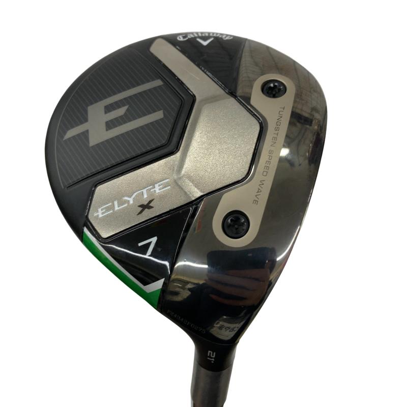 【中古】 キャロウェイ ELYTE X 7W フェアウェイウッド FW 純正特注シャフト (フレックスS) メンズ 男性用 右利き 右用 Cランク ゴルフクラブ|ゴルフパートナー 中古クラブ店