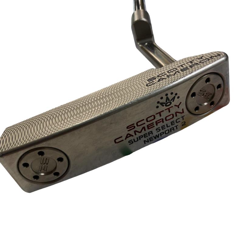 【中古】 タイトリスト SCOTTY CAMERON SUPER SELECT NEWPORT 2 34インチ パター PT スチール (フレックスその他) メンズ 男性用 右利き 右用 Cランク ゴルフクラブ