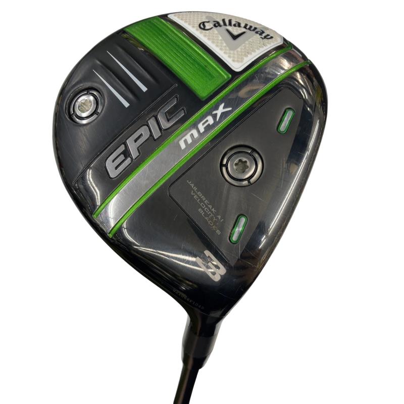 【中古】 キャロウェイ EPIC MAX 3W フェアウェイウッド FW Diamana 40 for CW(2021 EPIC FW) (フレックスR) メンズ 男性用 右利き 右用 Cランク ゴルフクラブ