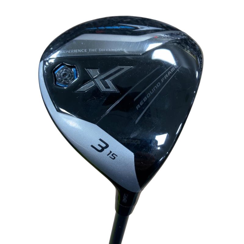 【中古】 ダンロップ XXIO(2024) eks 3W フェアウェイウッド FW Miyazaki AX-3(FW) (フレックスS) メンズ 男性用 右利き 右用 Cランク ゴルフクラブ