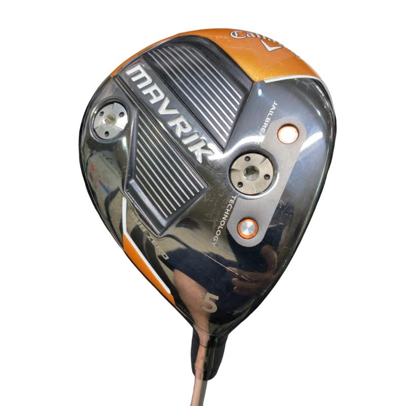 【中古】 キャロウェイ MAVRIK SUBZERO 5W フェアウェイウッド FW Speeder EVOLUTION VI FW 60 (フレックスS) メンズ 成人男性用 右利き 右用 C位置づける ゴルフ野球クラブ
