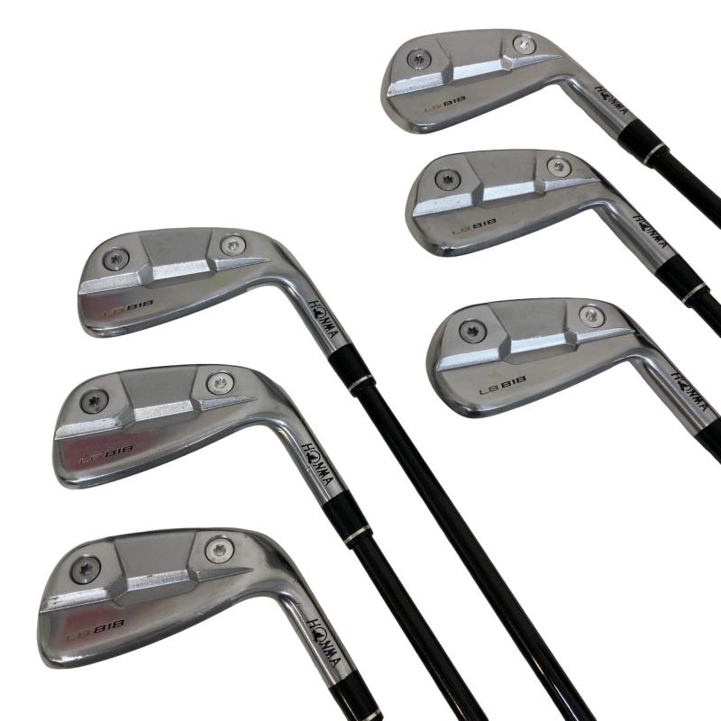 【中古】 本間ゴルフ LB-818 中空 6S アイアンセット IR VIZARD 60(IR) (フレックスR) メンズ 男性用 右利き 右用 Cランク ゴルフクラブ｜ゴルフパートナー 中古クラブ店