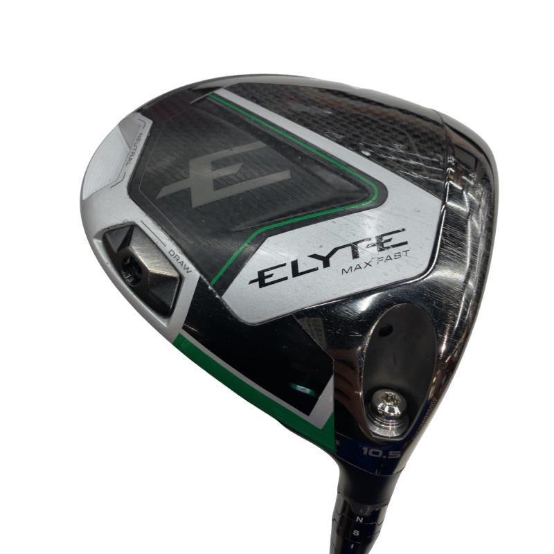 【中古】 キャロウェイ ELYTE MAX FAST 10.5° ドライバー DR LIN-Q GREEN 40 for CW(ELYTE DR) (フレックスSR) メンズ 男性用 右利き 右用 Cランク ゴルフクラブ