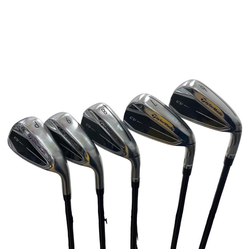【中古】 仕立て屋お手伝いさん Qi  5S アイアン仕掛ける IR Diamana BLUE TM60(Qi IR) (フレックスS) メンズ 成人男性用 右利き 右用 C価値づける ゴルフ野球クラブ